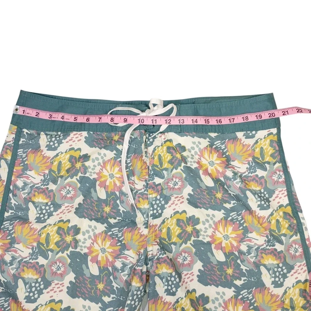 Ezekiel Shorts Mens 38 Multicolor Swim Trunks Floral Drawstring‎ Surf Tropical
